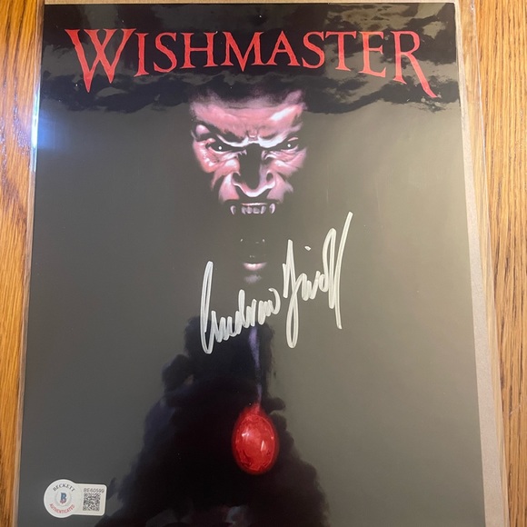 Other - Andrew Divoff Autographed 8x10 Wishmaster Photo!